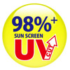 UVカット98%以上。UPF50以上